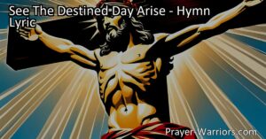 Experience the profound sacrifice of Jesus on the cross in the powerful hymn