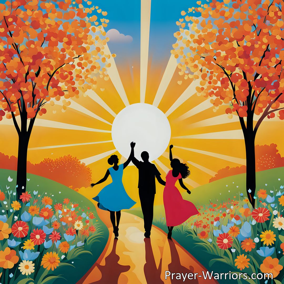 Freely Shareable Hymn Inspired Image Discover the uplifting messages of the hymn Shine, O Sun, in Splendor Bright. Experience the joy of Christ's resurrection and the hope it brings. Sing out with joy, Alleluia, Amen!