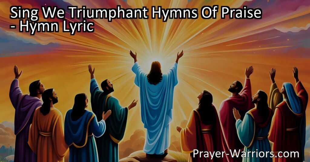 Celebrate the Ascension of Christ with uplifting hymns of praise. Join us in singing new songs that echo throughout the world. Alleluia! Alleluia!