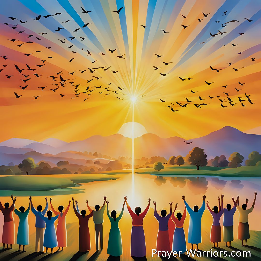 Freely Shareable Hymn Inspired Image Discover comfort and peace in the presence of God with the hymn Sun of My Soul, Thou Savior. Embrace His light, guidance, and love in every moment.