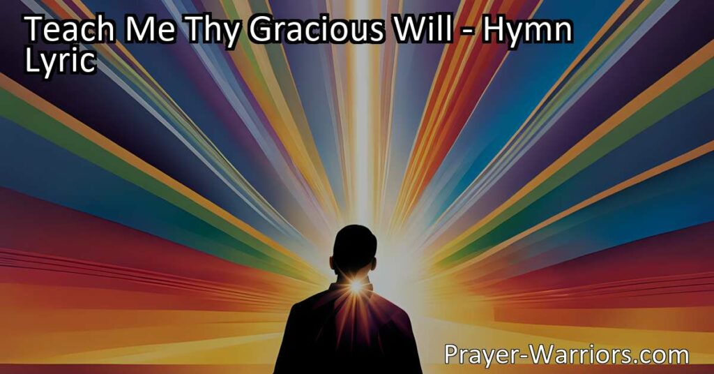 Discover the profound peace and fulfillment that comes from surrendering to God's plan. Find guidance and rest in knowing that His will is always best. Experience the joy of aligning your desires with His.