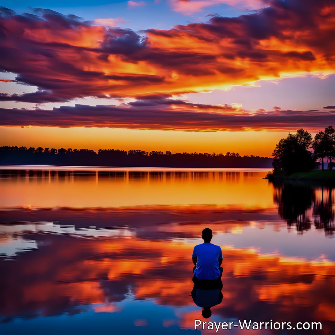 Freely Shareable Hymn Inspired Image Experience the Father's Love: Find Peace and Joy through The Father's Love I Came To Give hymn. Discover a love that brings lasting fulfillment - embrace it today!