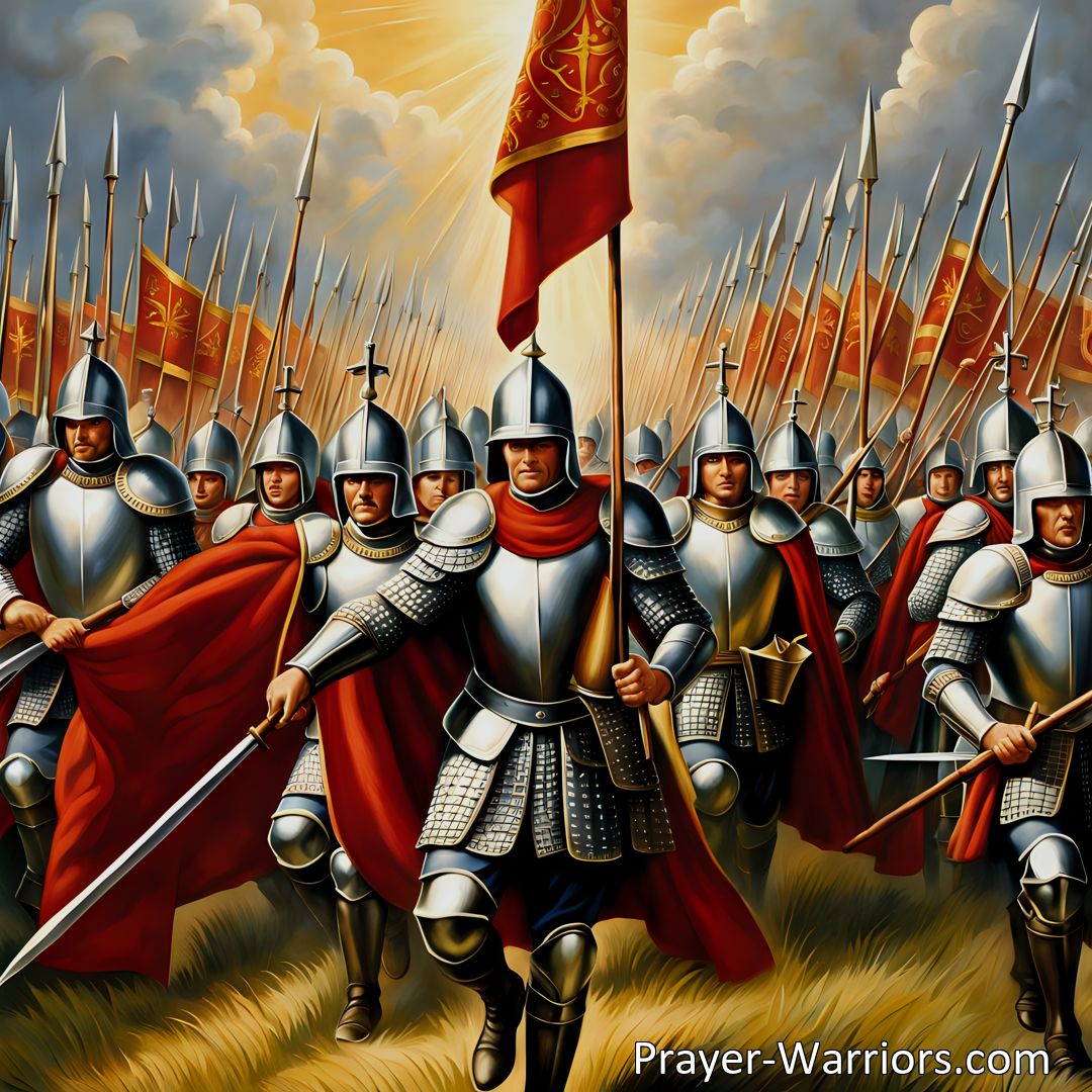 Freely Shareable Hymn Inspired Image Engage in the spiritual warfare of life with the hymn There Are Many Calls to War. Rise as the Church of God and trust in His strength and guidance for ultimate victory.