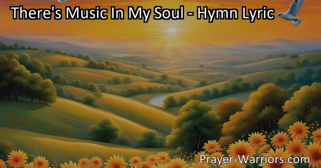 Experience the Melody of Joy and Salvation: Discover the beauty of finding your Savior and surrendering to His loving authority. Let the music in your soul inspire and uplift you. Embrace the blissful journey of salvation.