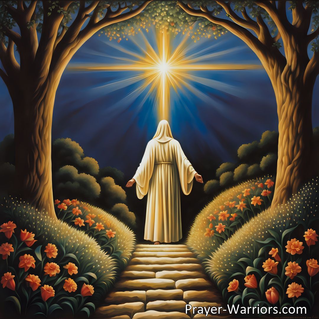Freely Shareable Hymn Inspired Image Discover the profound impact of walking and talking with Jesus in the hymn They Walked and Talked with Jesus. Experience divine communion and the hope it brings to your life.