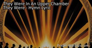 Discover the power of unity in the upper room as the disciples gather with one accord. Experience the Holy Ghost's descent and the promise of empowerment. Let's seek unity and God's power today.