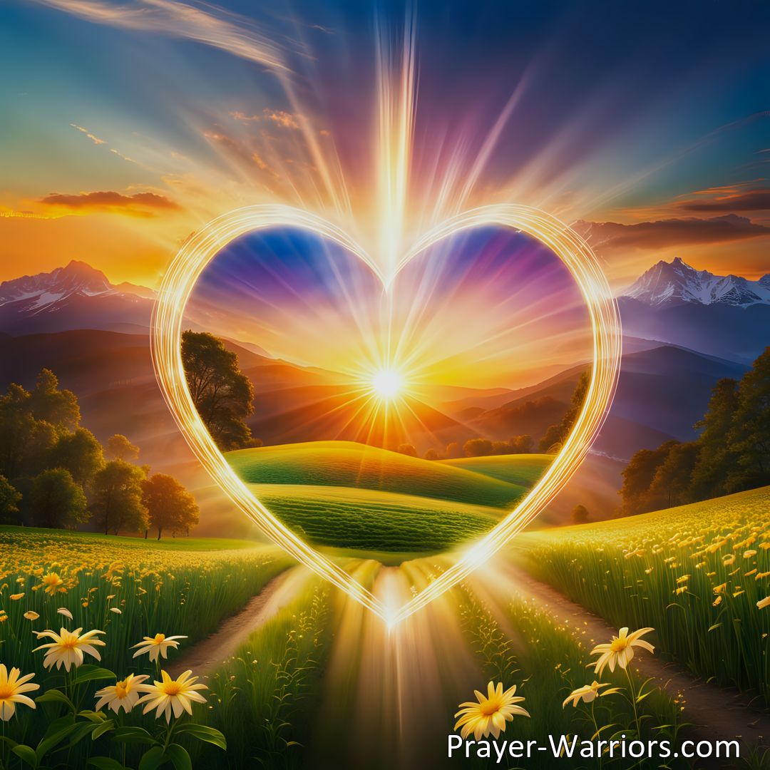 Freely Shareable Hymn Inspired Image Experience the Power of Thy Love: Boundless, Unconditional, and Transformative. Find fulfillment in relationships, self-worth, and healing. Embrace and share love's ripple effect.