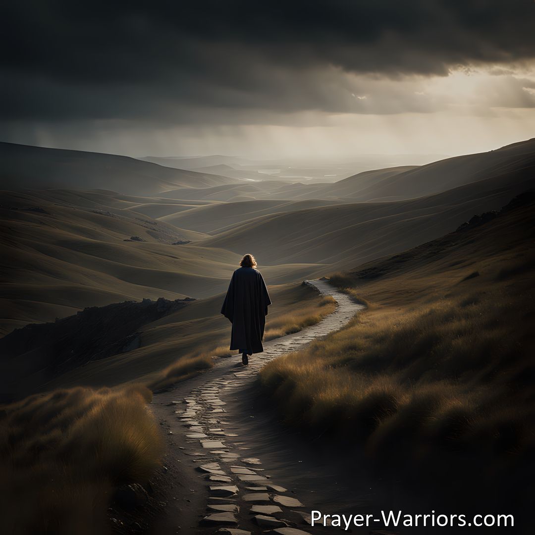 Freely Shareable Hymn Inspired Image Feeling lost and alone? Find hope and love in the hymn Wanderer From Jesus Weary, Sad, and Lone. Jesus invites all to return to Him and experience His unconditional love, grace, and guidance.