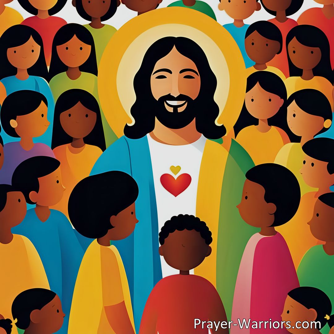 Freely Shareable Hymn Inspired Image Discover the unconditional love Jesus has for children. Explore the significance, potential, and guidance He offers to His little ones. Prepare for an eternal place in heaven.