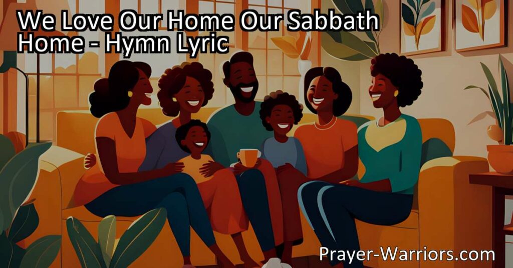 Experience the Joy of Gathering and Worship in Our Sabbath Home. Find solace