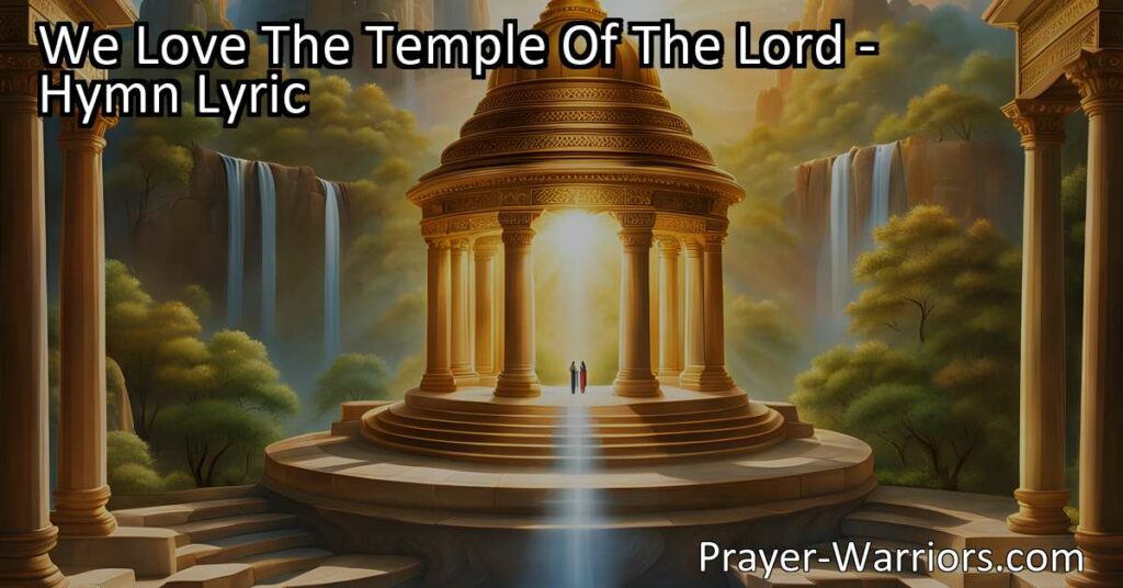 Experience the Love and Unity at the Temple of the Lord. Join our community for worship