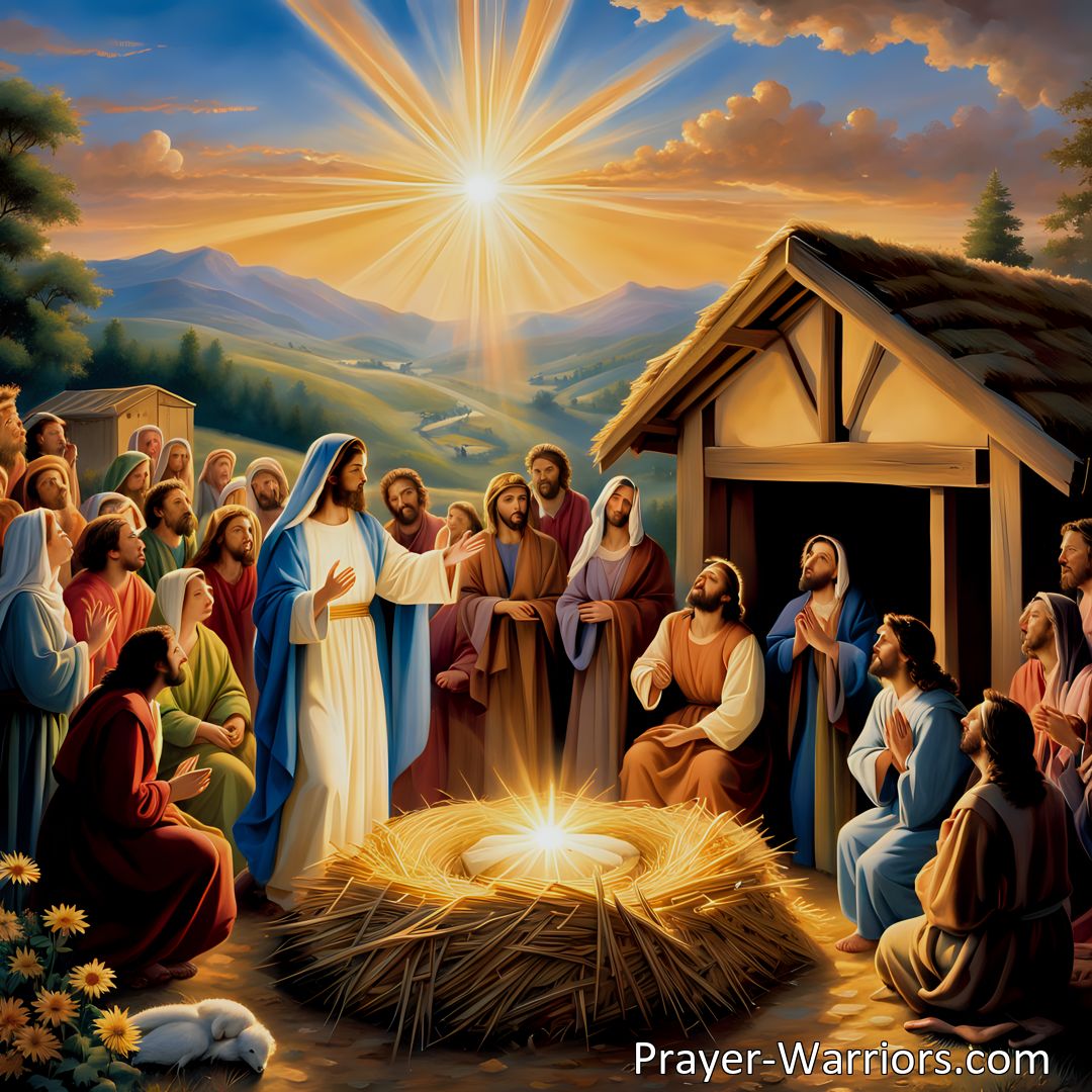 Freely Shareable Hymn Inspired Image Experience the profound desire to see Jesus in We Would See Jesus: Lo! His Star is Shining. Discover the transformative power of His love & find joy in following Him.