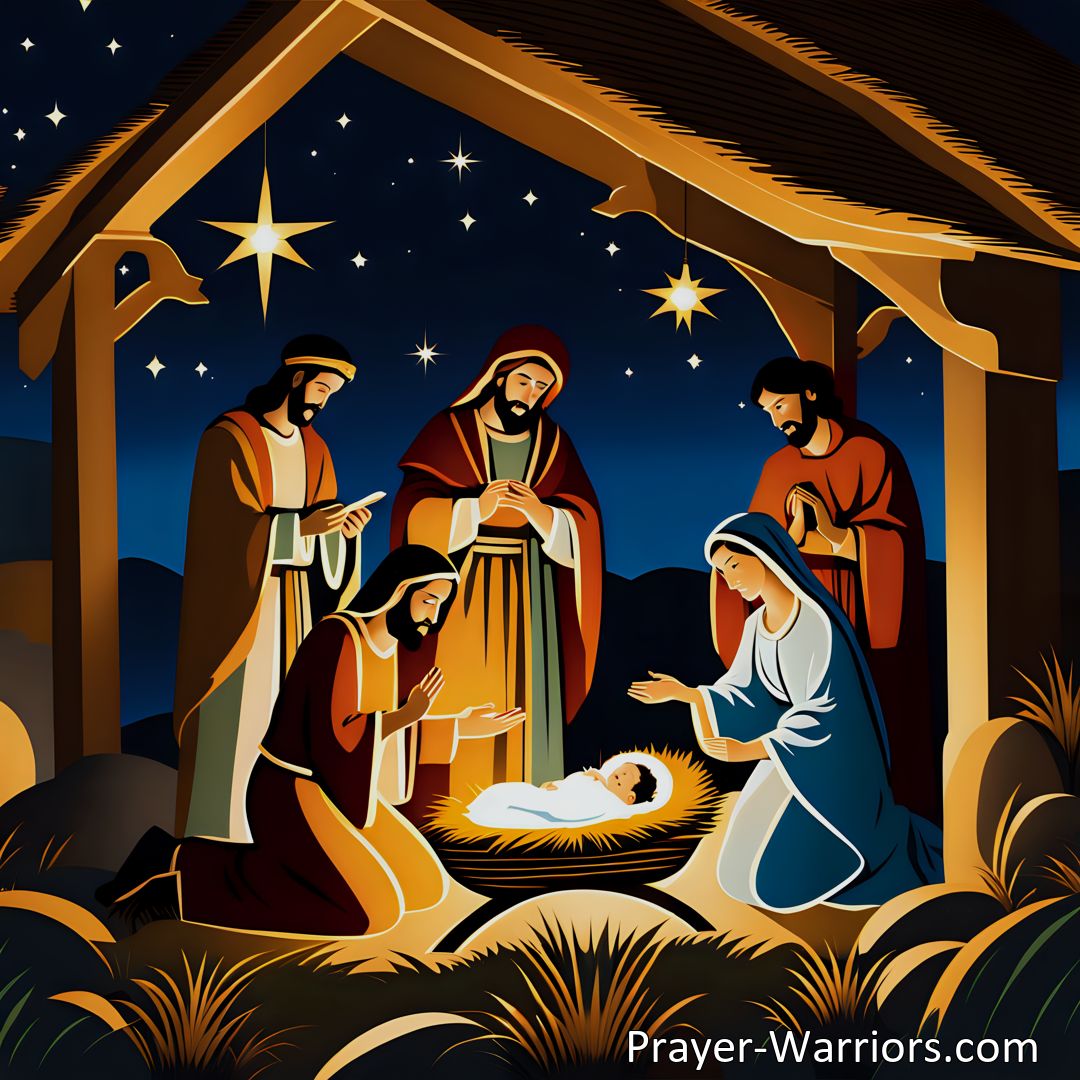 Freely Shareable Hymn Inspired Image Experience the true meaning of Christmas with We Would See Jesus: The Babe in The Manger. Reflect on the humble baby who came to change the world and worship the King we adore.