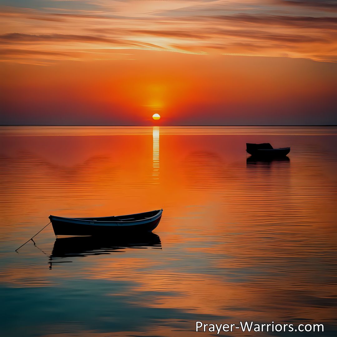 Freely Shareable Hymn Inspired Image Embrace the hope of a brighter tomorrow with We're Just A Sunset Nearer. Each sunset brings us closer to a future of everlasting joy and light. Hold onto hope and cherish every moment. Just a Sunset Nearer: Embracing Hope.