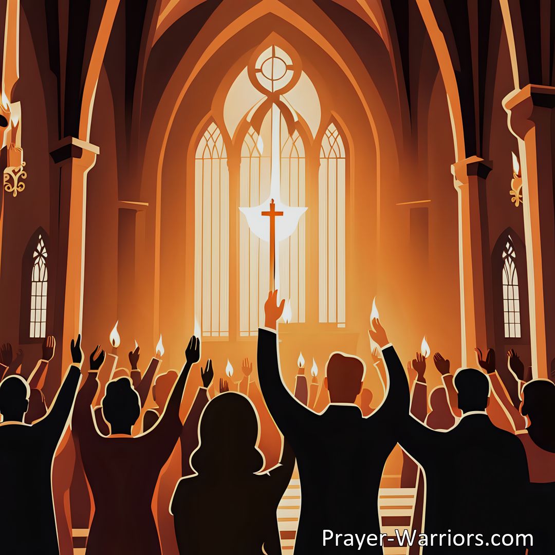 Freely Shareable Hymn Inspired Image Experience Unity, Worship & Transformation | While We Meet Who Love Thy Name hymn brings us together in adoration of Jesus. Let our voices harmonize as we cast our cares on Him and sing with pure hearts.