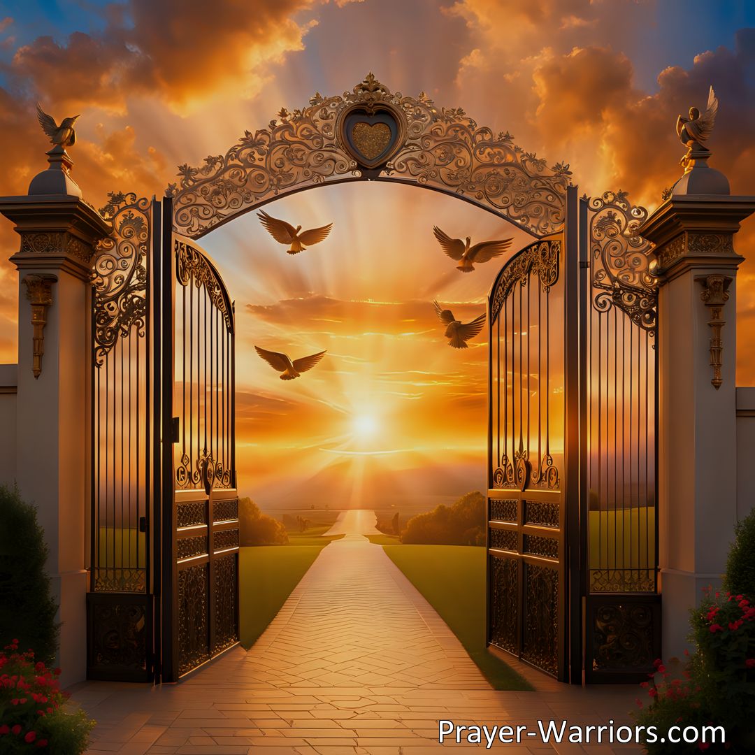 Freely Shareable Hymn Inspired Image Discover the joy of sharing the news of loved ones coming home tonight to the heavenly realm. Reflect on the meaning behind this heartwarming hymn.