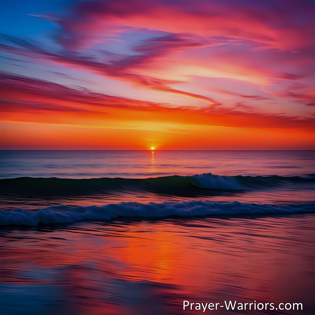 Freely Shareable Hymn Inspired Image Discover the comfort and reassurance in knowing that the Lord always listens to our cries and answers our prayers. Find solace in His presence and trust in His unfailing love.