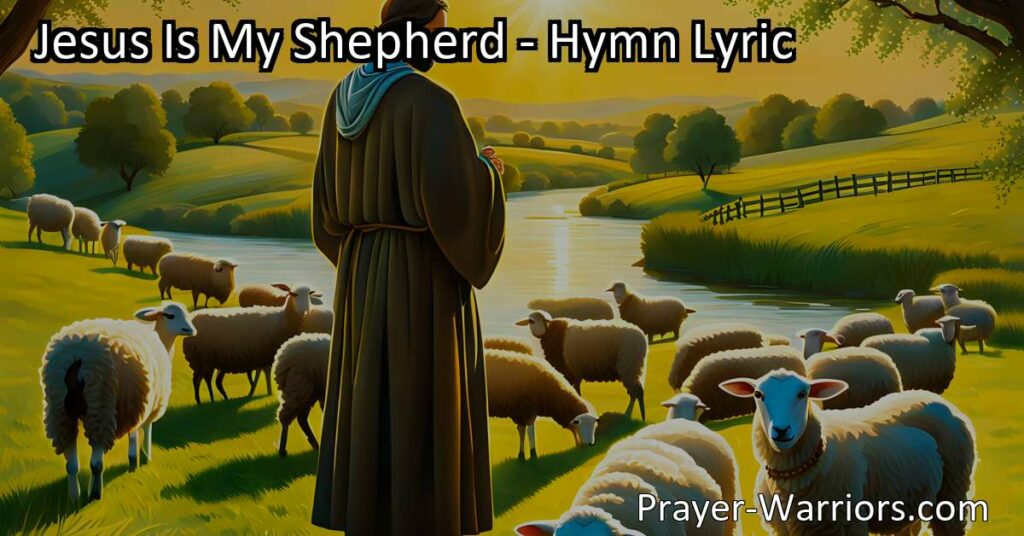 Find comfort and guidance in Jesus' love as your Shepherd. Experience his unwavering care and protection
