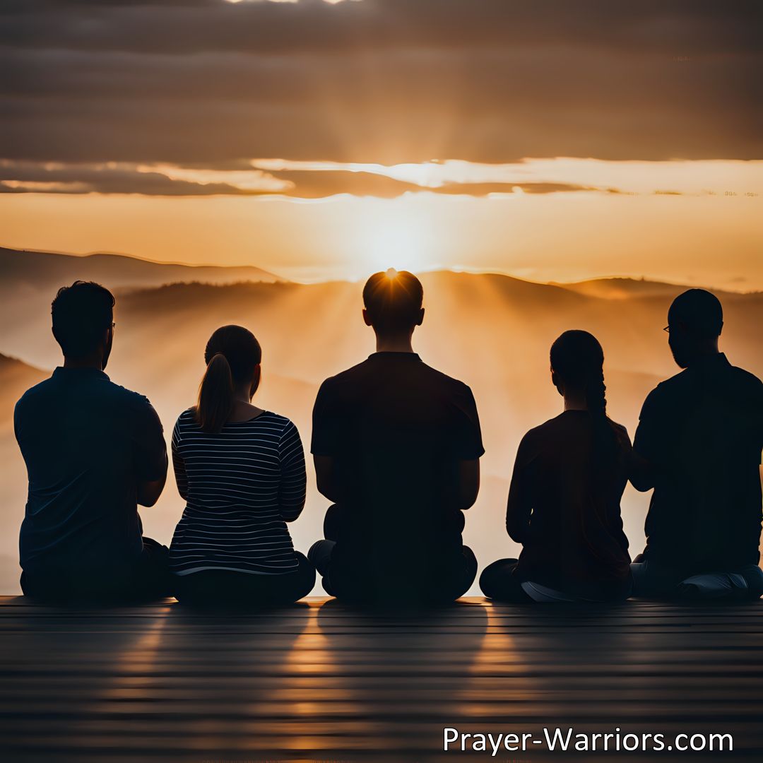 Freely Shareable Hymn Inspired Image Discover the extraordinary power of prayer and healing in Jesus' name. Pray for the sick, confess sins, and experience transformation through faith. Find hope, healing, and abundant life.