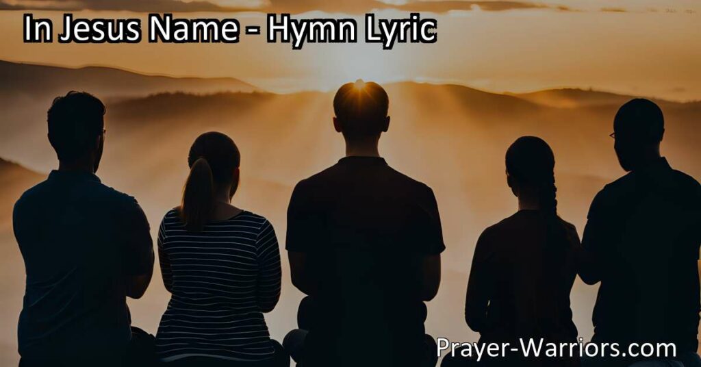 Discover the extraordinary power of prayer and healing in Jesus' name. Pray for the sick