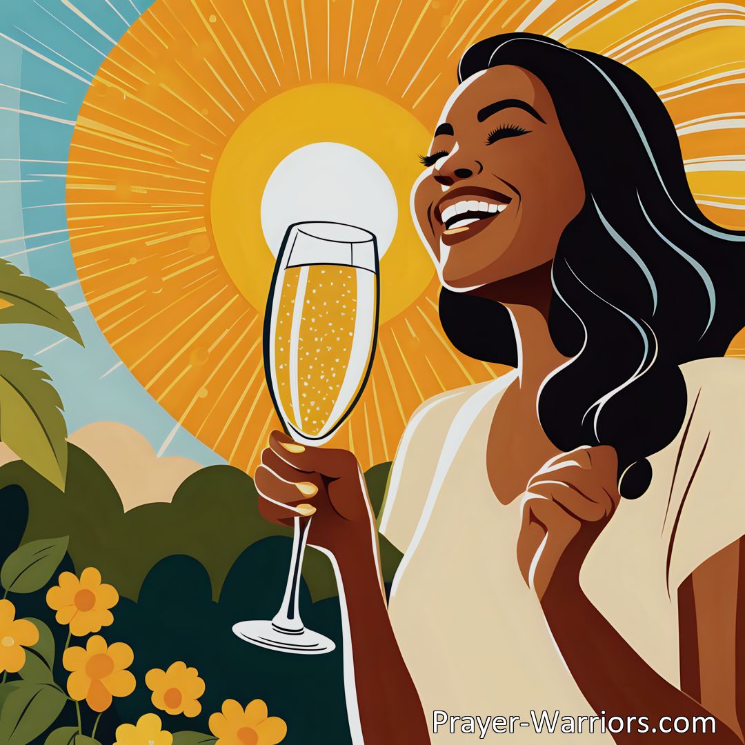 Freely Shareable Hymn Inspired Image Discover the incredible power of New Wine - a gift from God that brings everlasting joy and happiness. Let go of old ways and embrace the unlimited joy and contentment this new wine brings to your life.