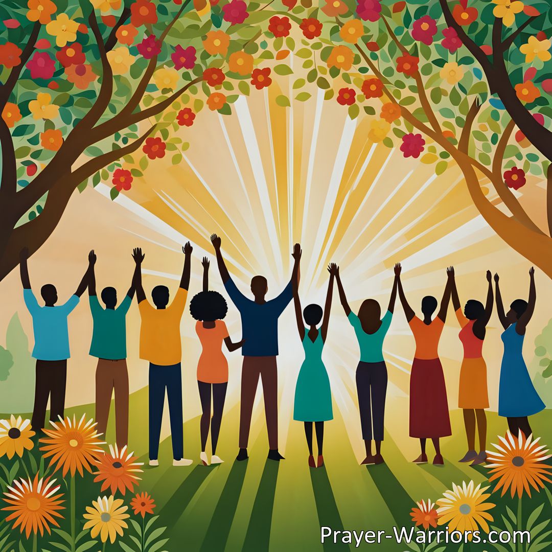 Freely Shareable Hymn Inspired Image Scatter Sweet Flowers - Spreading Kindness and Joy: Discover the power of kindness and love to brighten lives and make a difference. Be a flower-spreader, bringing light, comfort, and happiness to others.