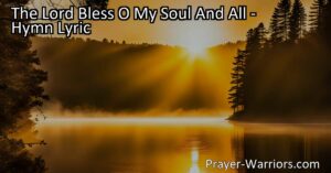 Reflect on God's abundant blessings in "The Lord Bless