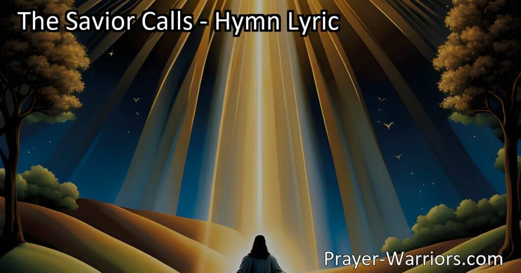 Experience the Heavenly Sound of Hope - Answering The Savior's Call. Find solace