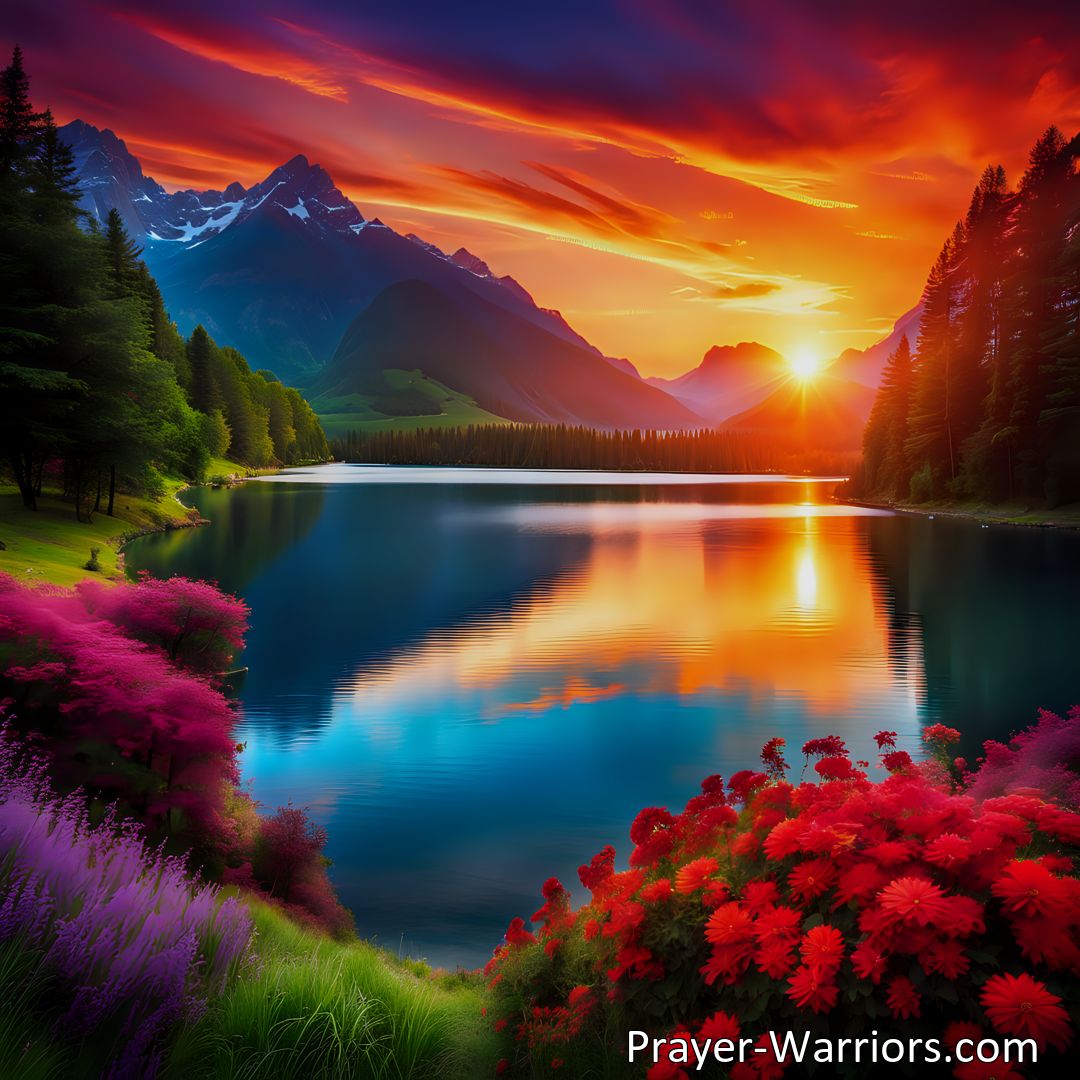 Freely Shareable Hymn Inspired Image Find sweet rest and hope in the hymn Tis A Blessed Hope And It Cheers My Soul. Discover the promise of eternal happiness and the joy of being in the presence of our Savior.