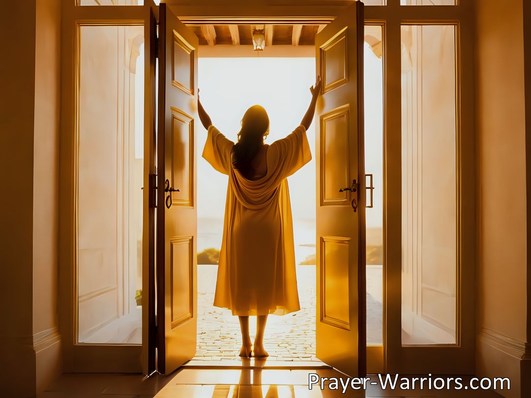 Freely Shareable Hymn Inspired Image Experience the transformative power of love with Love Opened Wide The Door For Me. Find forgiveness, restoration, and strength in this beautiful hymn. Let love guide you home.