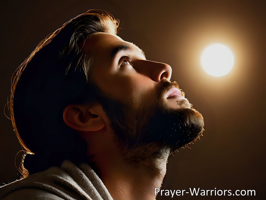 Freely Shareable Hymn Inspired Image Feeling tired and troubled? Find hope in Jesus. Turn your eyes upon Him and see light in the darkness. Experience His glory and grace. Embrace His promise of abundant life.