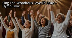 Discover the amazing love of Jesus and the joy of reaching heaven. Sing His wondrous love and anticipate the day of victory when we all see Him in glory.