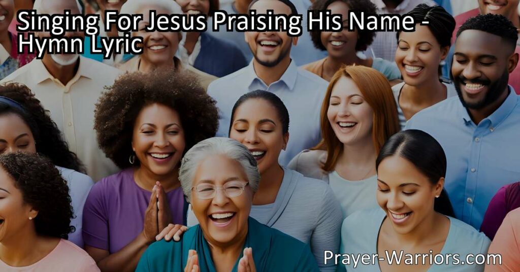 Singing for Jesus
