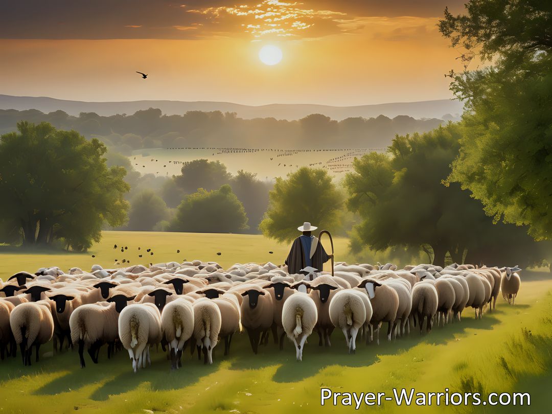 Freely Shareable Hymn Inspired Image Listen to the gentle voice of the Shepherd, find peace, comfort, and joy in following his footsteps. Walk in the blessed steps of Jesus, share his love with others. Follow, follow all the way.