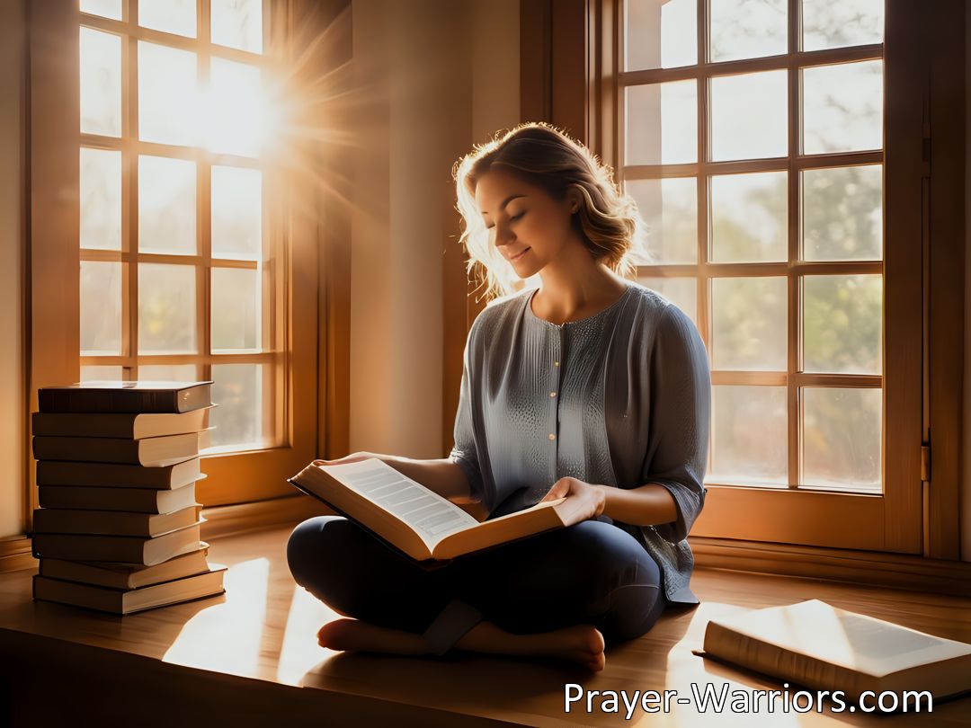 Freely Shareable Hymn Inspired Image Discover the precious gift of Jesus' Bible, filled with wisdom and guidance for victorious living. Find hope, comfort, and eternal treasures in its pages.