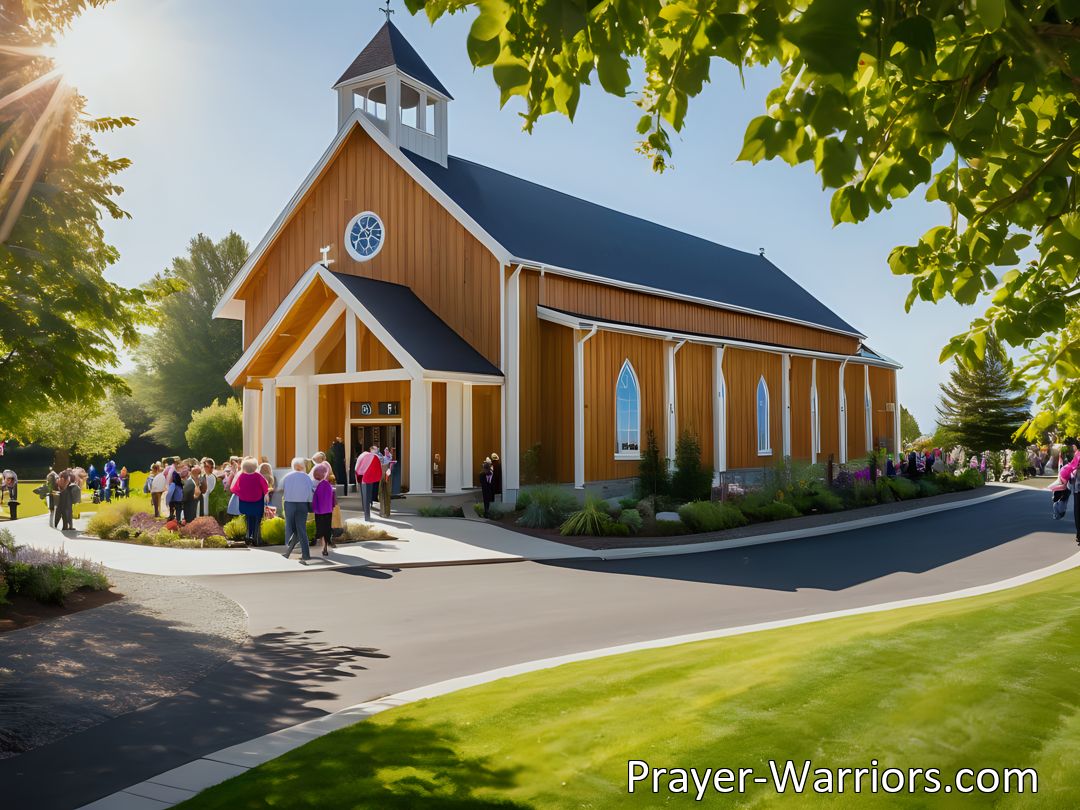 Freely Shareable Hymn Inspired Image Visit the newly built Bethel, a sacred place dedicated to God where prayers are heard, hearts are healed, and souls are redeemed. Experience the power of faith and love in this welcoming community.