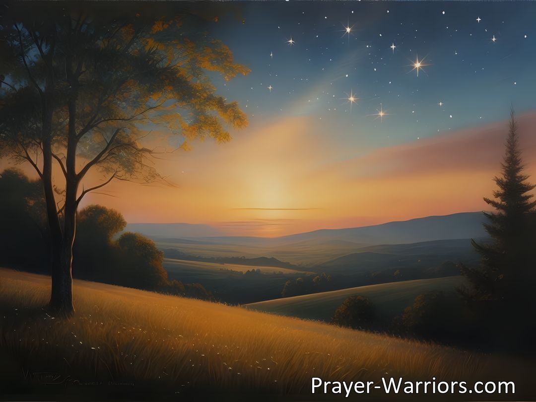 Freely Shareable Hymn Inspired Image Experience a peaceful slumber in Jesus' name, find rest from life's chaos and awaken to a brighter morning filled with joy. Explore spiritual transformation and steps for holistic happiness.