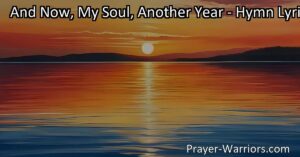 Reflect on your soul's journey with "And Now