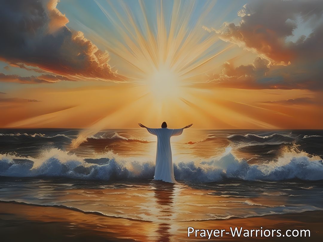 Freely Shareable Hymn Inspired Image Experience divine transformation through surrender and connection. Find inner peace, healing, and purpose in the journey to holistic happiness with the Author Divine Of Life And Love.