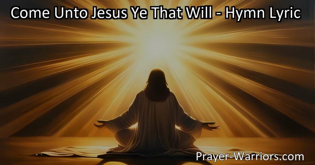 "Find peace and relief in Jesus' embrace. Let go of burdens and seek support for a path to happiness. You are not alone in your journey. Come Unto Jesus today."