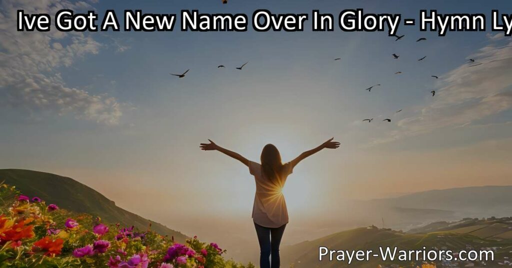 Discover the sacred journey of self-discovery and embrace your true essence with a new *name over in glory. Uncover your divine spark and find joy in claiming your unique identity.