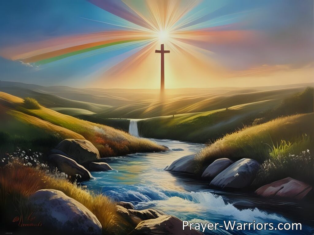 Keep Me Near The Cross." Discover practical tips to find peace and happiness in life's journey.