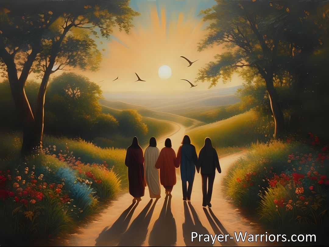 Freely Shareable Hymn Inspired Image Discover how seeking guidance from Jesus can lead to a happier, more fulfilling life. Embrace patience, seek direction, and stay open to new paths for inner peace and joy. Lead the way to your personal happy land.