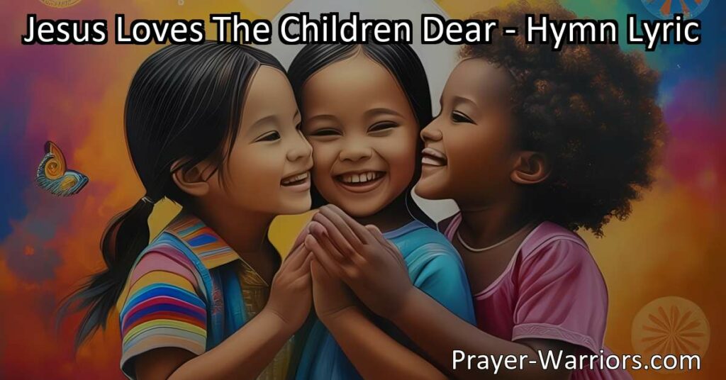 Experience the transformative power of Jesus' unconditional love for all children. Find peace