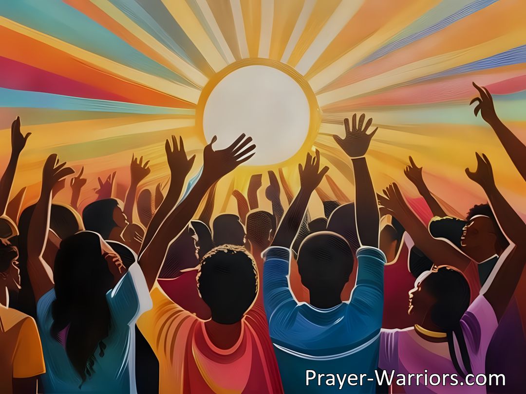 Freely Shareable Hymn Inspired Image Experience inner peace and spiritual connection with the joyful chant Jesus, osee, yey! Embrace positivity and find purpose through simple daily practice. Transform your life with this uplifting mantra.