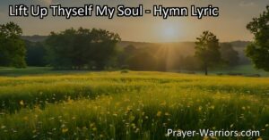 Embrace your spiritual journey with the text "Lift Up Thyself My Soul." Discover peace and purpose in divine reflection. Seek solace and harmony. Find guidance in personal trials. Let divine light guide your path. Start your journey today!