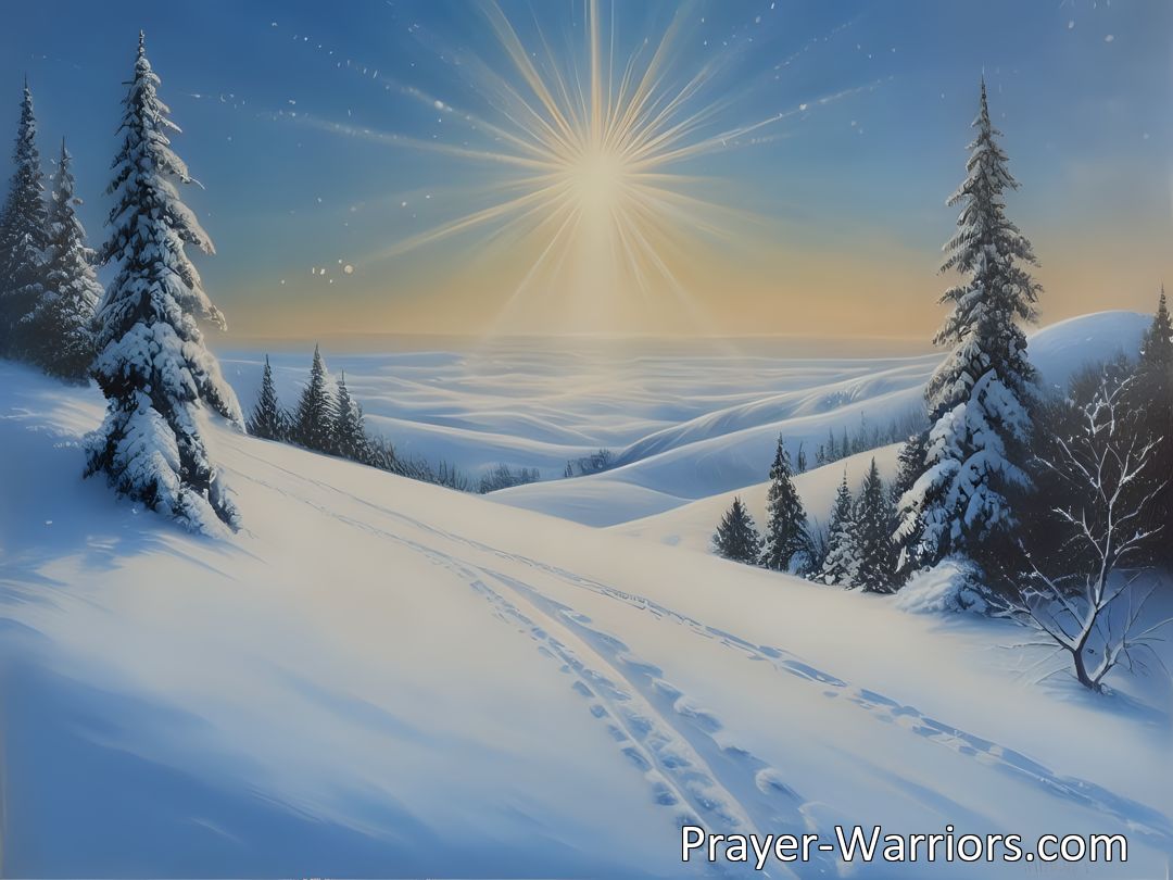 Freely Shareable Hymn Inspired Image Experience transformation and find inner peace through the powerful message of being whiter than snow in Lord Jesus. Begin your journey to peace and fulfillment today.