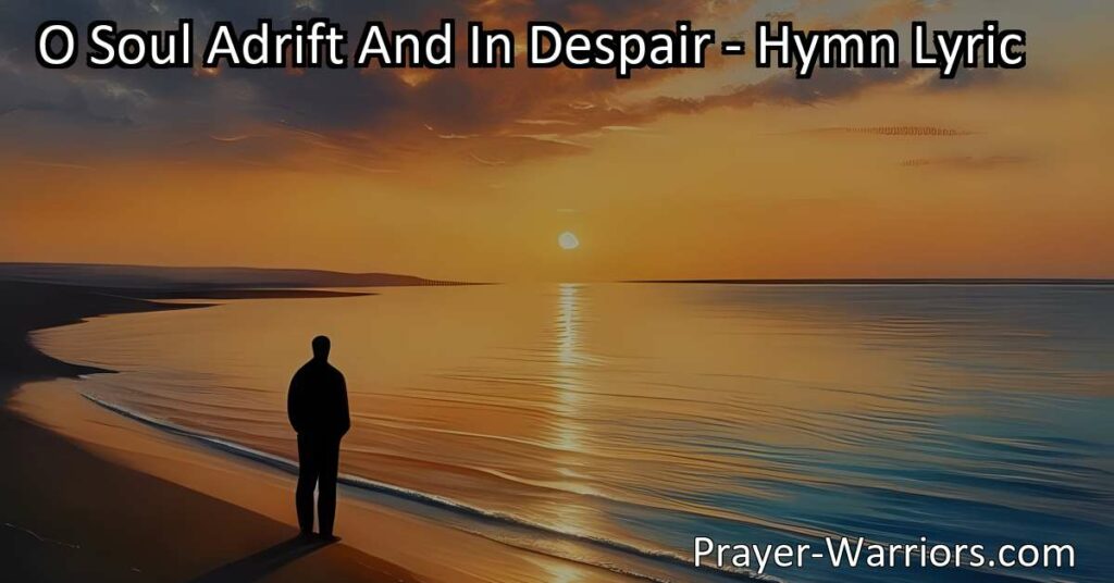 Discover the path to inner peace and fulfillment amidst doubt and despair. Accept the call to faith and transformation. Start your journey now.