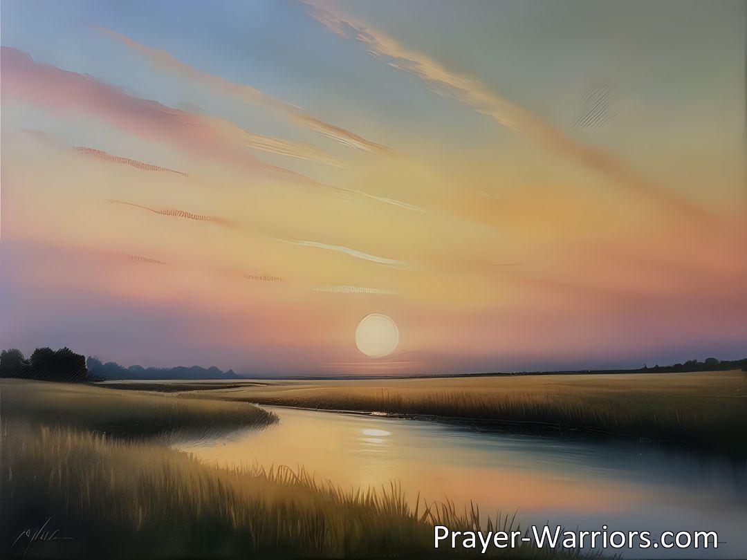 Freely Shareable Hymn Inspired Image Discover how to find light in the darkness with the poem The Sunlight Is Fading. Embrace reflection, seek inner peace, and nurture connections for a journey of transformation towards happiness.