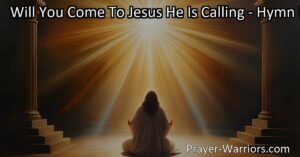 Answer the call to Jesus - find peace